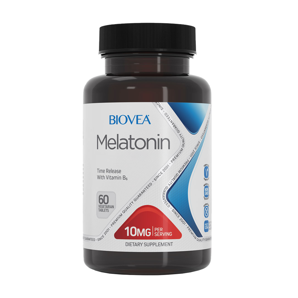 Melatonin 10 mg tidsinställd frisättning (60 tabletter)