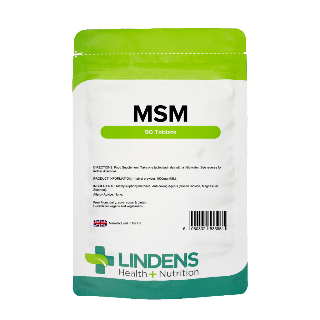 lindens msm 1000 mg 90 tabletter