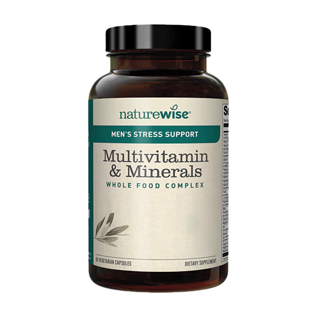naturewise multivitaminer för män med stöd mot stress 60 kapslar 1
