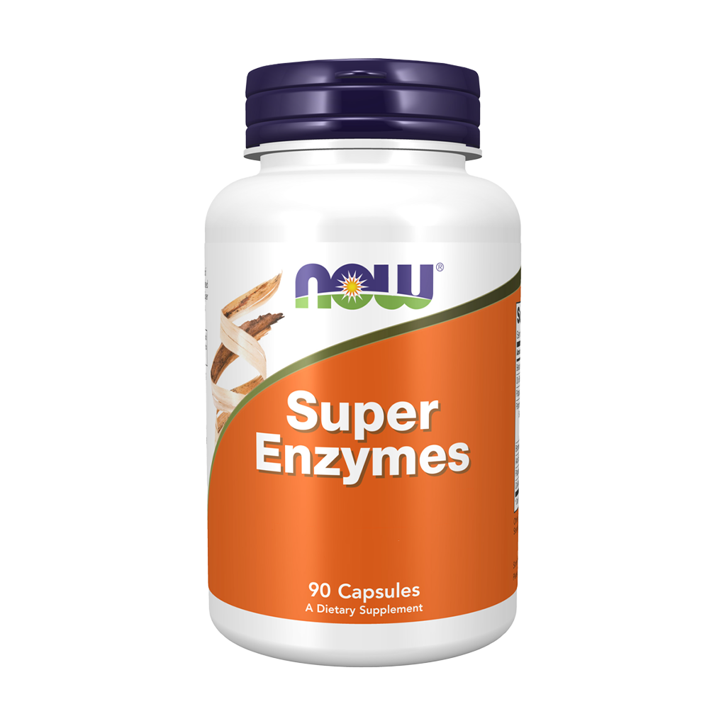 now foods super enzymen 90 capsules voor