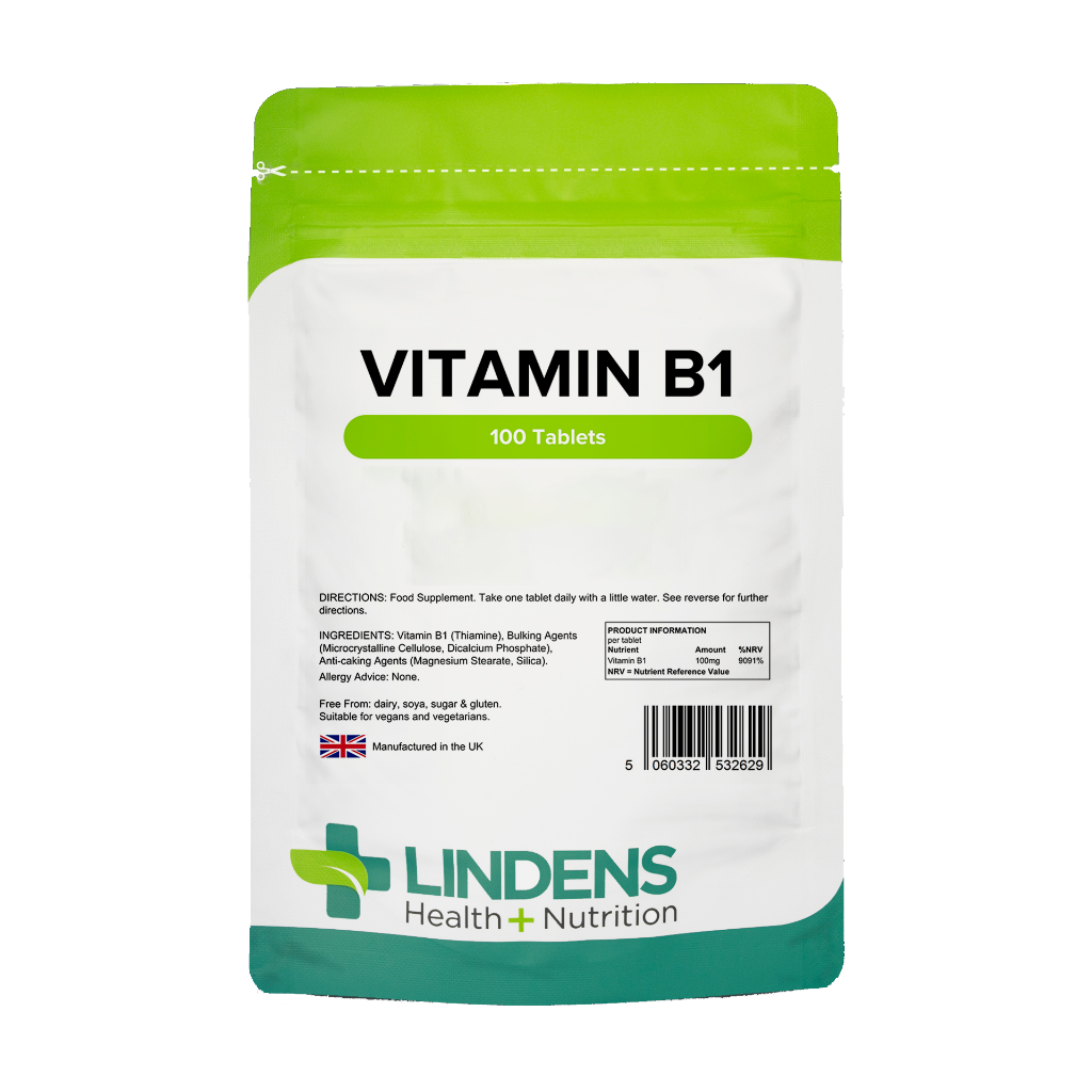lindens vitamin b1 100 mg 100 tabletter