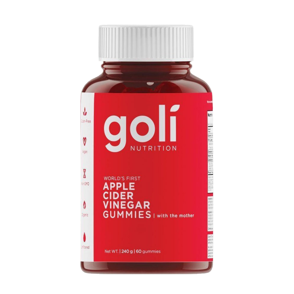 goli apple cider vinegar 60 gummies