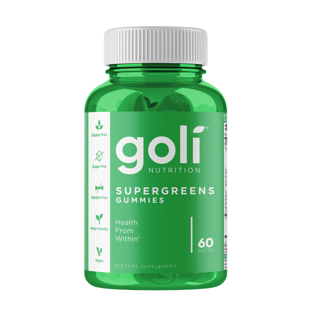 Goli superfruits gummies bottle