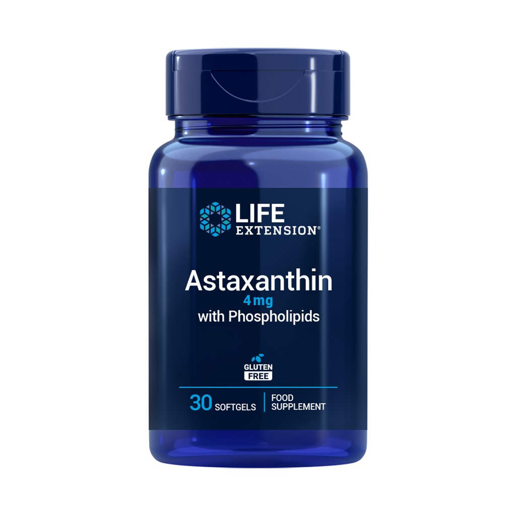 life extension astaxanthin with phospholipids 30 softgels