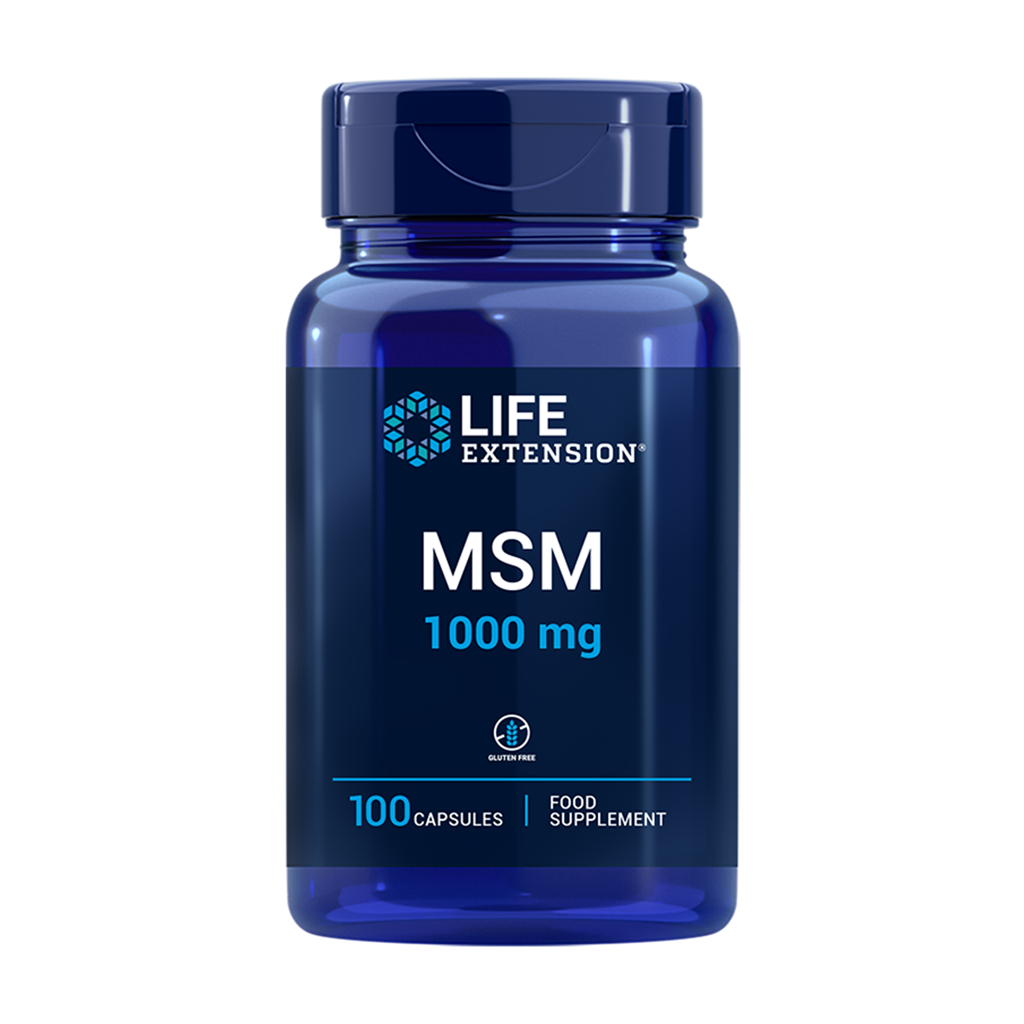 life extension msm 1000mg 100 capsules 2