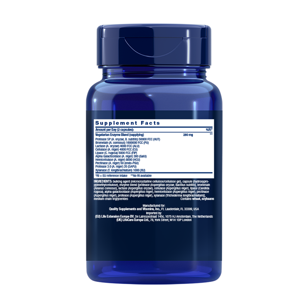 life extension super enzymes 60 capsules 2