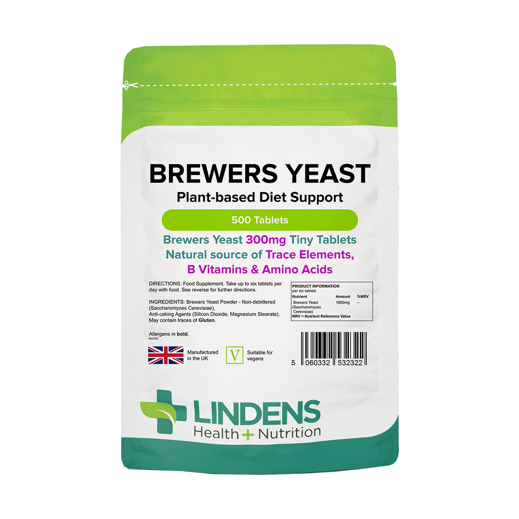 Linden's Brewer's Yeast Plant Dietary Support 300 mg 500 tablets