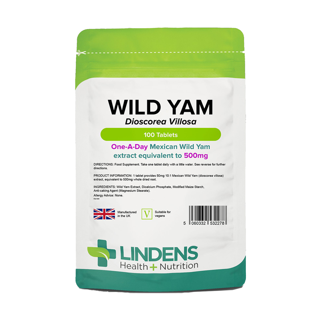 Lindens wild yam 100 tablets 500 mg