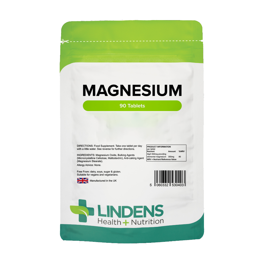 lindens magnesium 500 mg 90 tabletter