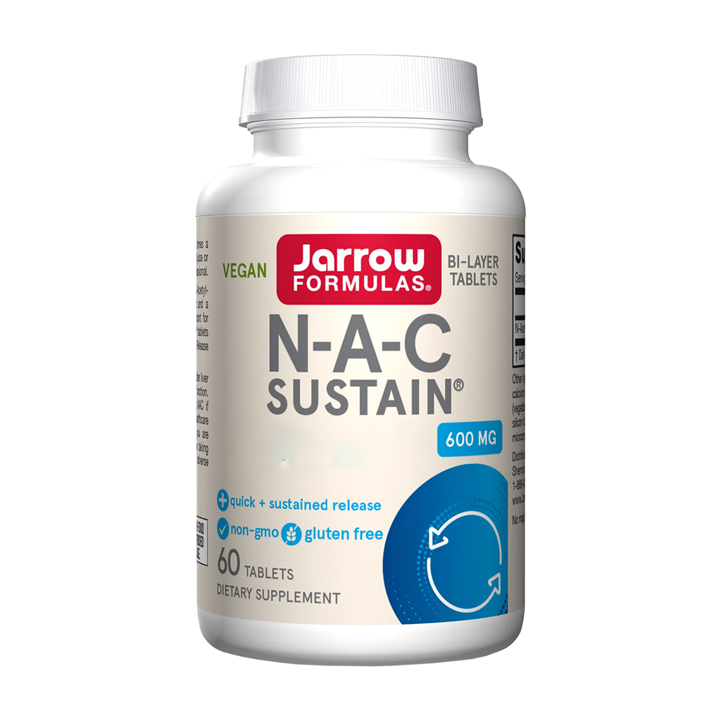 jarrow formulas nac 600mg 60 tabletter 1