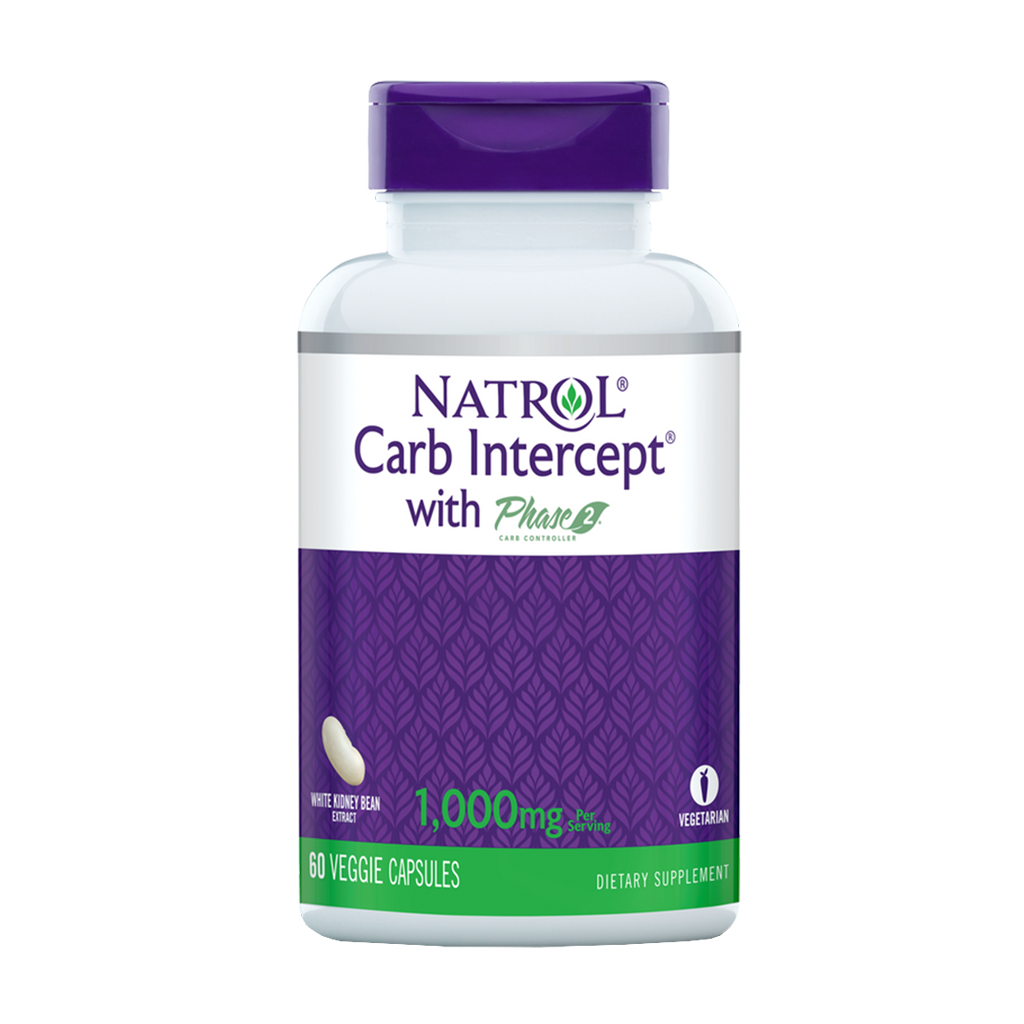 Natrol CarbIntercept kapslar 60ct Front1