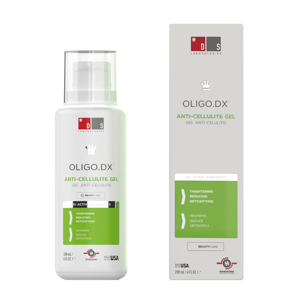 DS Laboratories Oligo DX gel against cellulite (200 ml.) Front cover