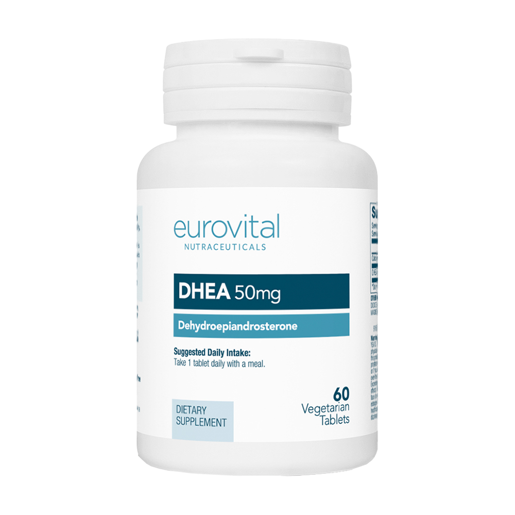 Eurovital DHEA 50mg (60 tablets) front