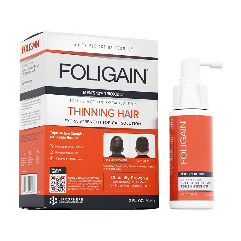 FOLIGAIN Lotion against Hair Loss for Men (59 ml.) front