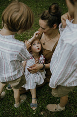 Green Forest Lady - Mommy and Babies