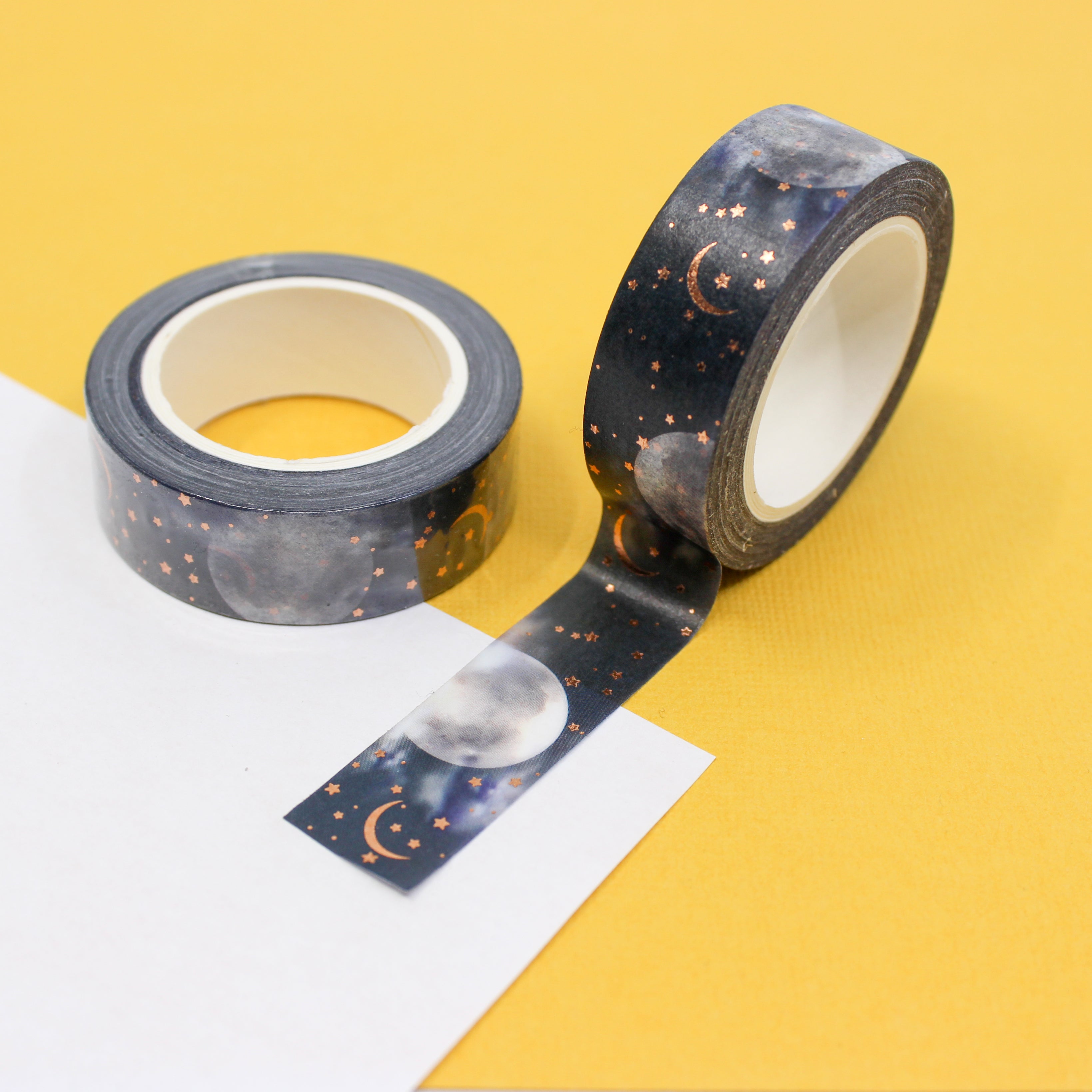 Boho Moon Phase Gold Foil Washi Tape – Lula Rocks