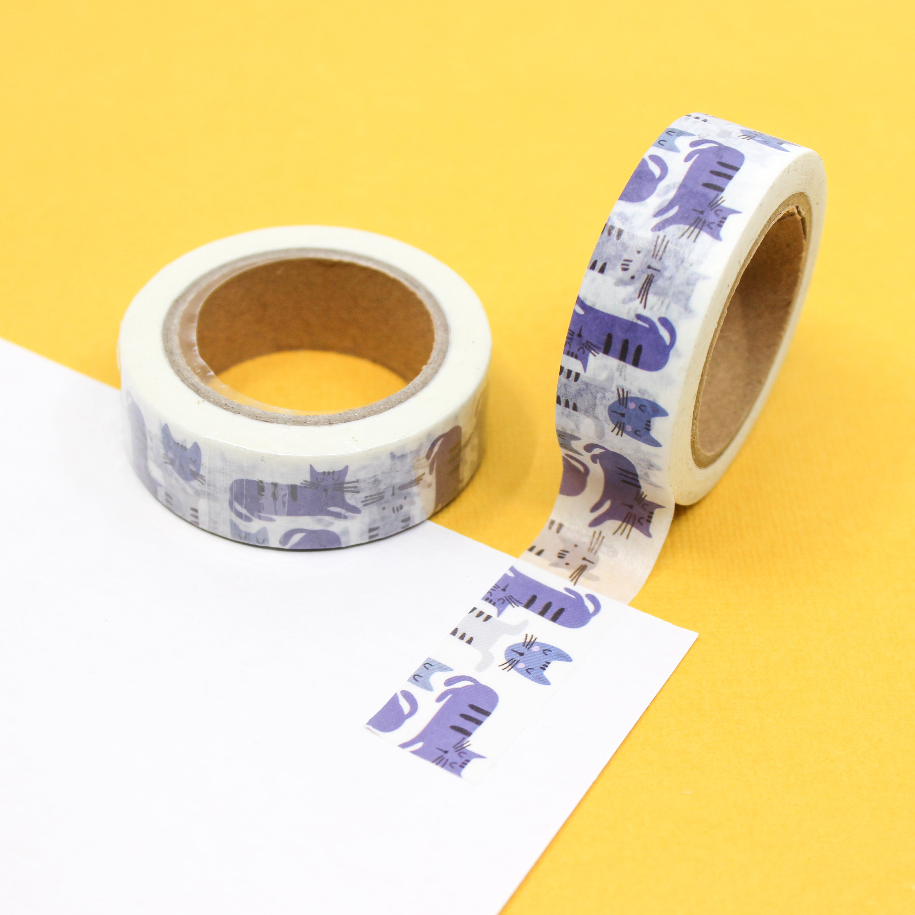 Primary Blue Solid Washi