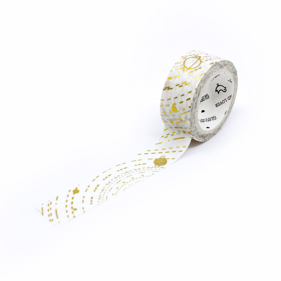Perforated Moon Phase Black / White washi set of 2 (6mm + you pick) - –  simply gilded