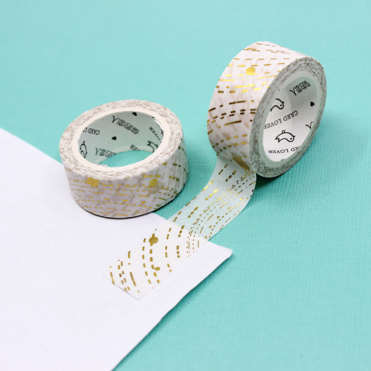 Cowrie Shell Washi Tape Set - Gold Foil Brown Sugar Collection – Melanin  Meanings