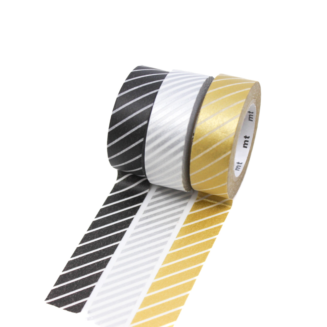 Red Foil Stripe Washi Tape