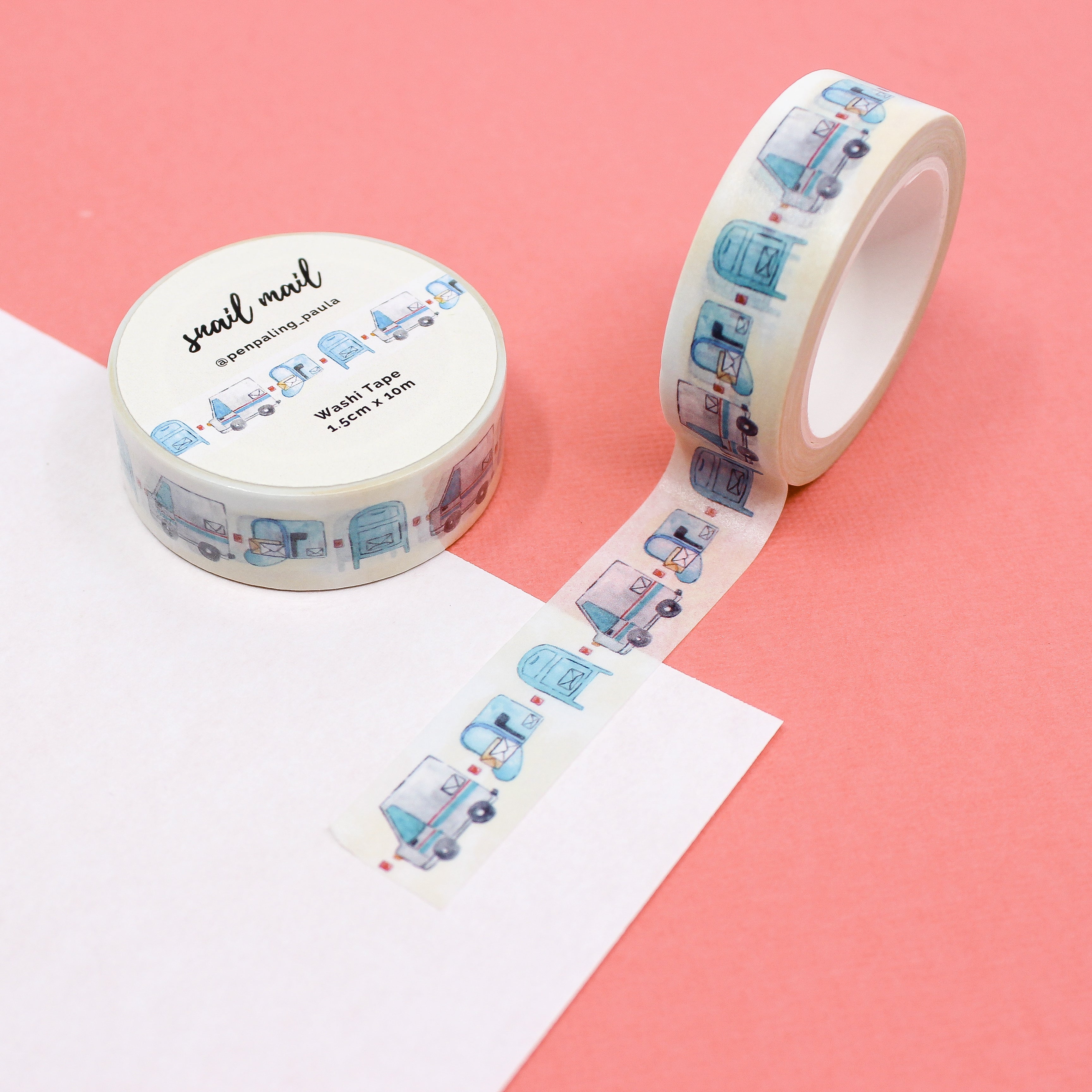 Send Love Valentine Heart Envelope Washi