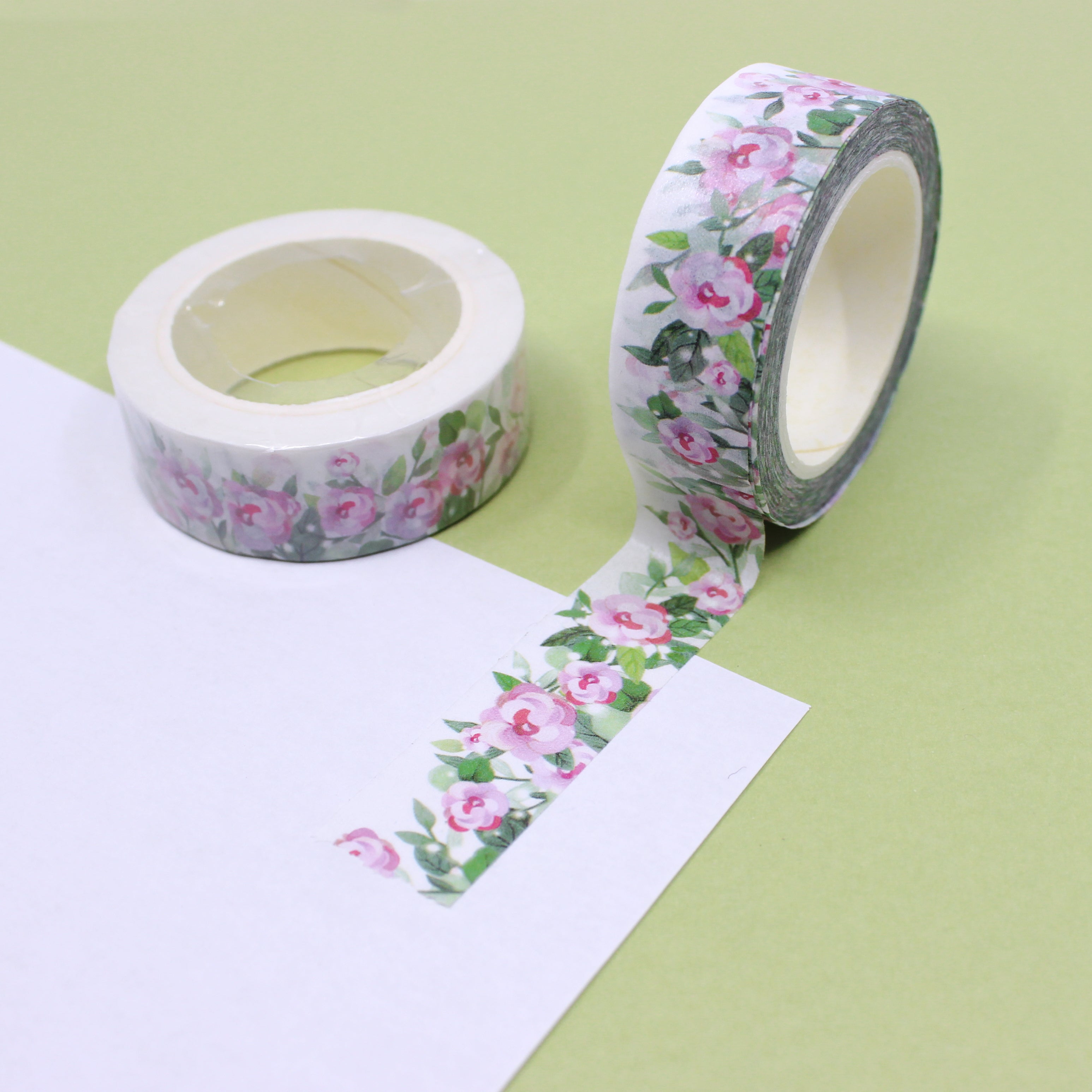 Red Foil Stripe Washi Tape