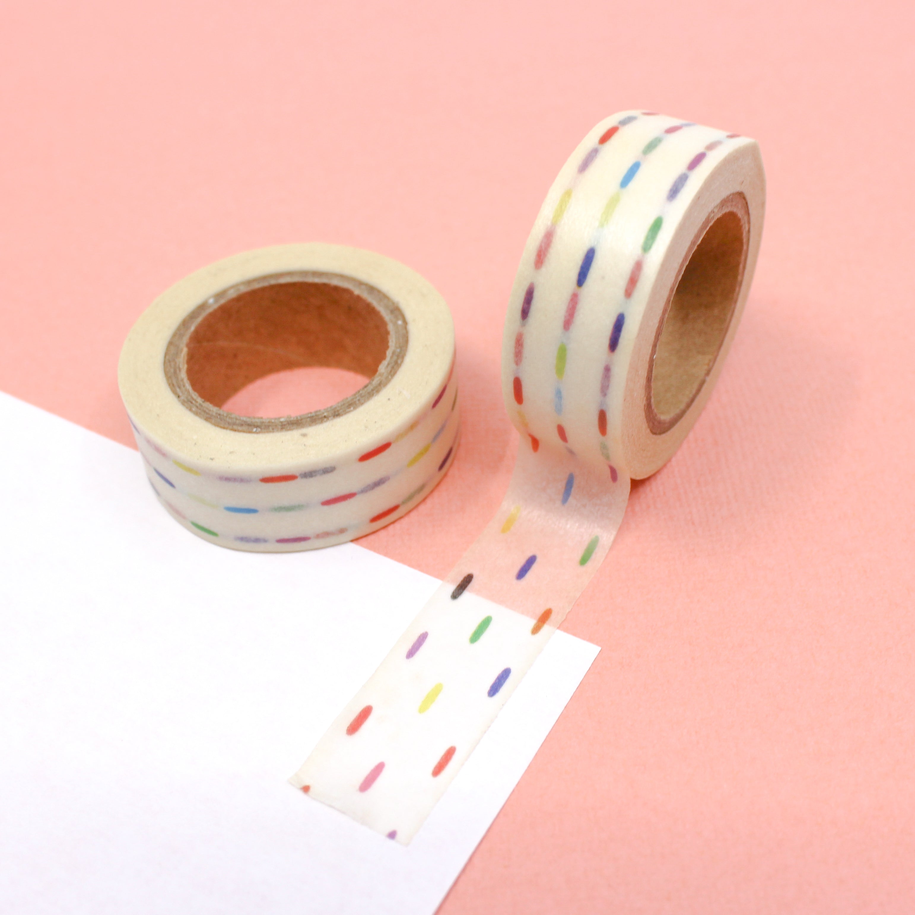 Rainbow Washi Tape, Little Baby Arriving Washi Tape, Cute Baby Girl Rainbow Washi  Tape, Kids Rainbow Pattern Washi // BBB Supplies // R-M186 