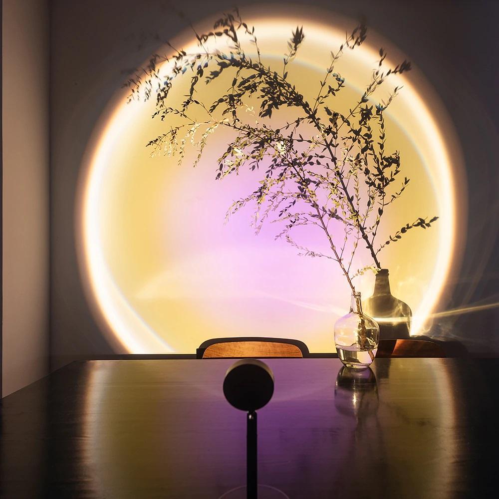 Sunset Vibe Lamp + 3 Light filters - ACESTOREUAE