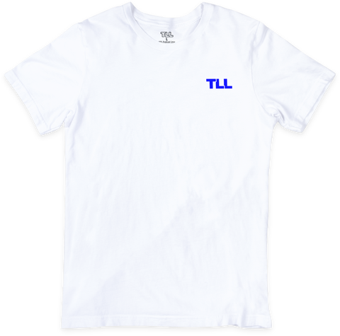 Small Logo T-Shirt (Blue, Grey and White)