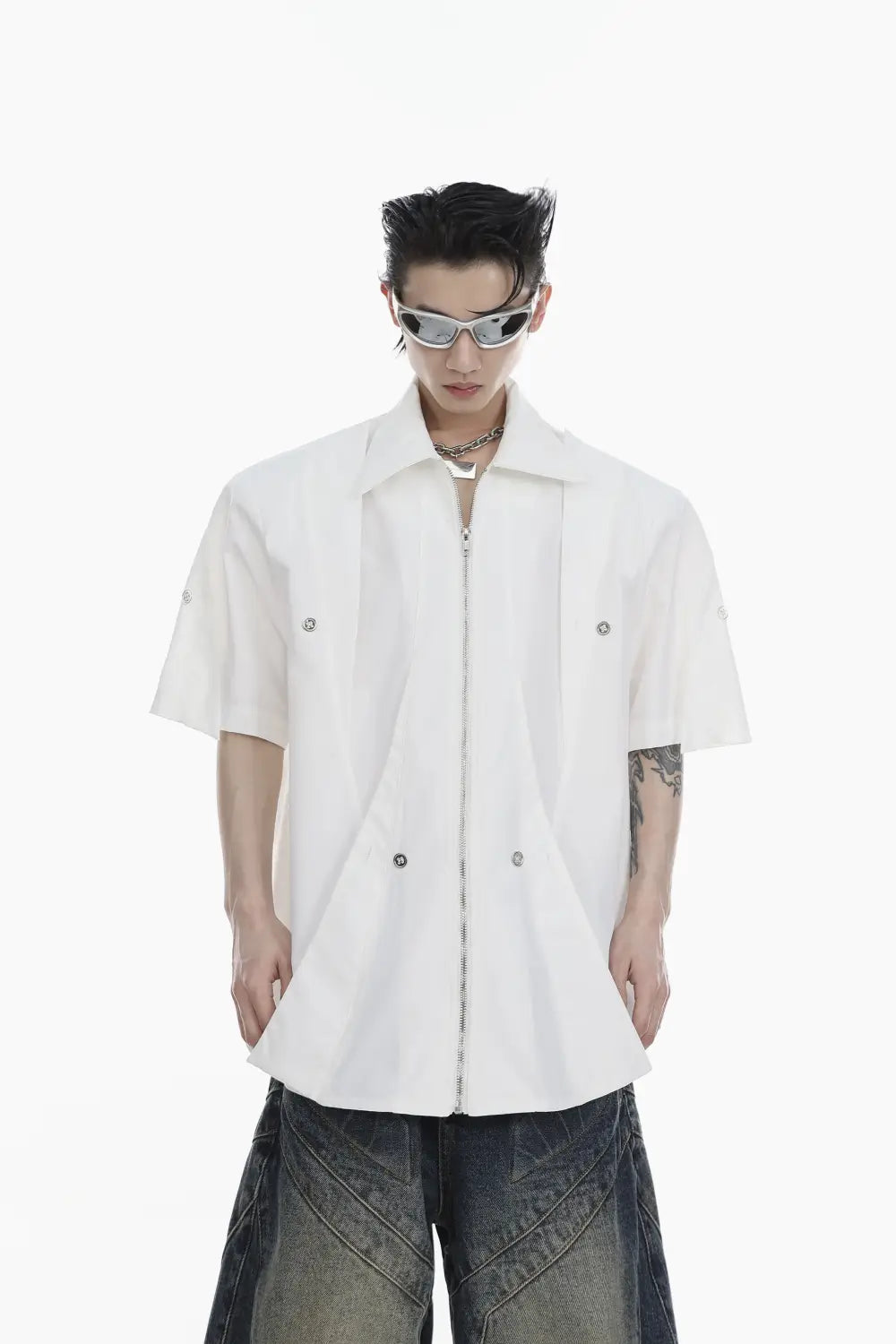 Opium Full Zipper Shirt