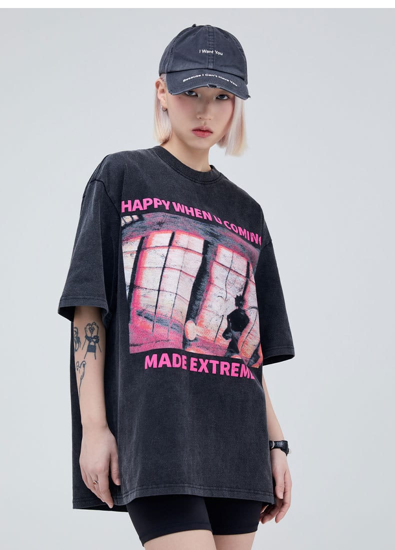 Streetwear Unisex Made Extreme Come Shirt