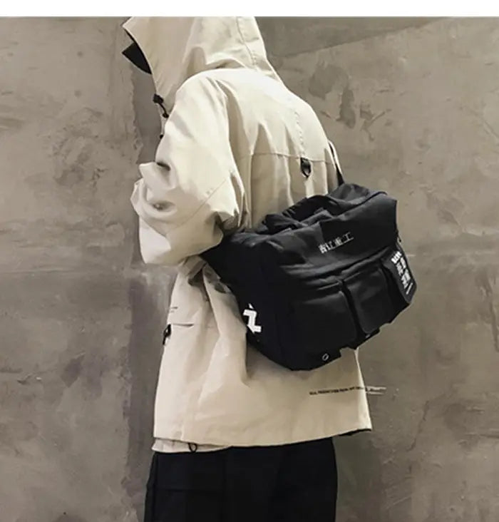 Sac à bandoulière japonais Streetwear Techwear