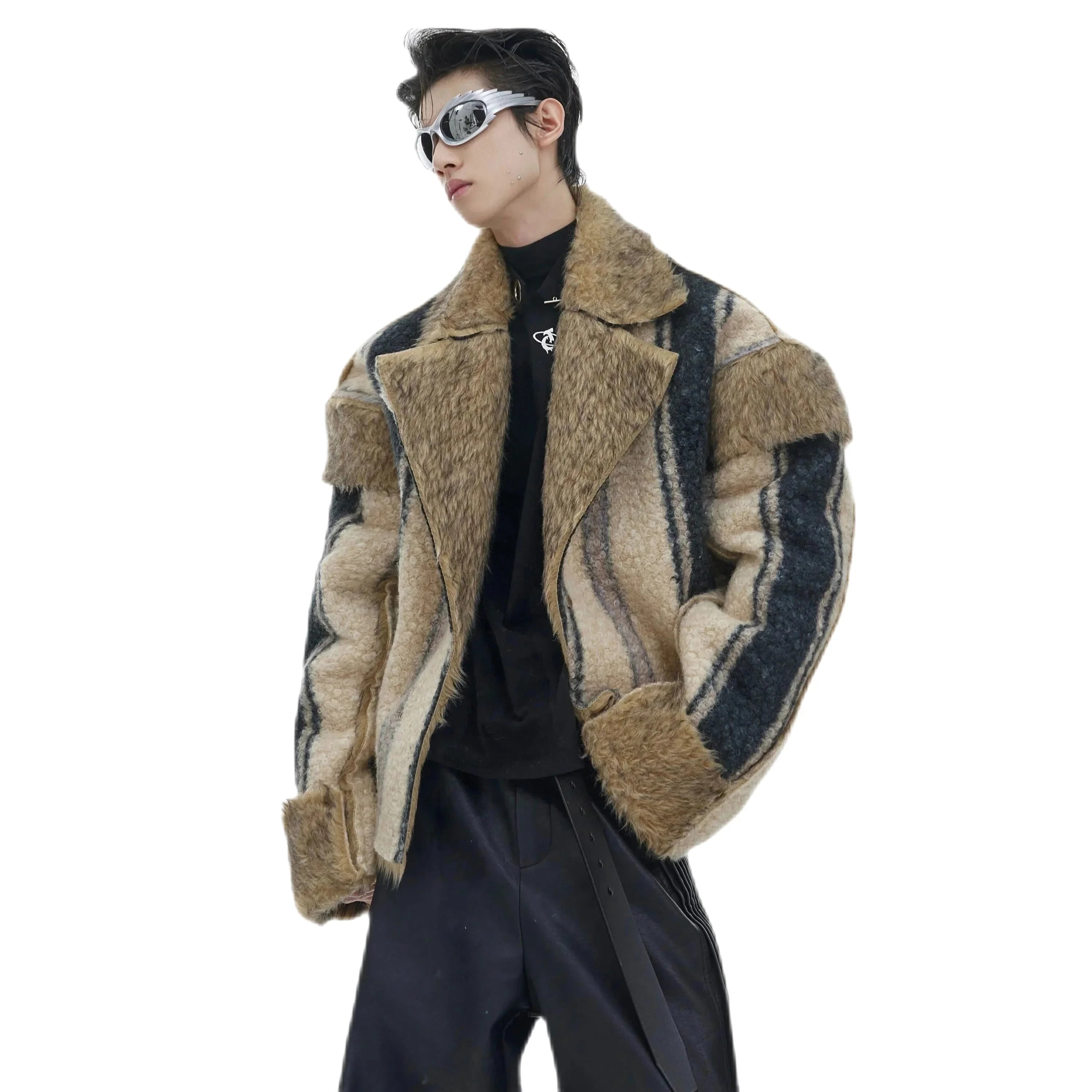 Opium Reversible Fur Jacket