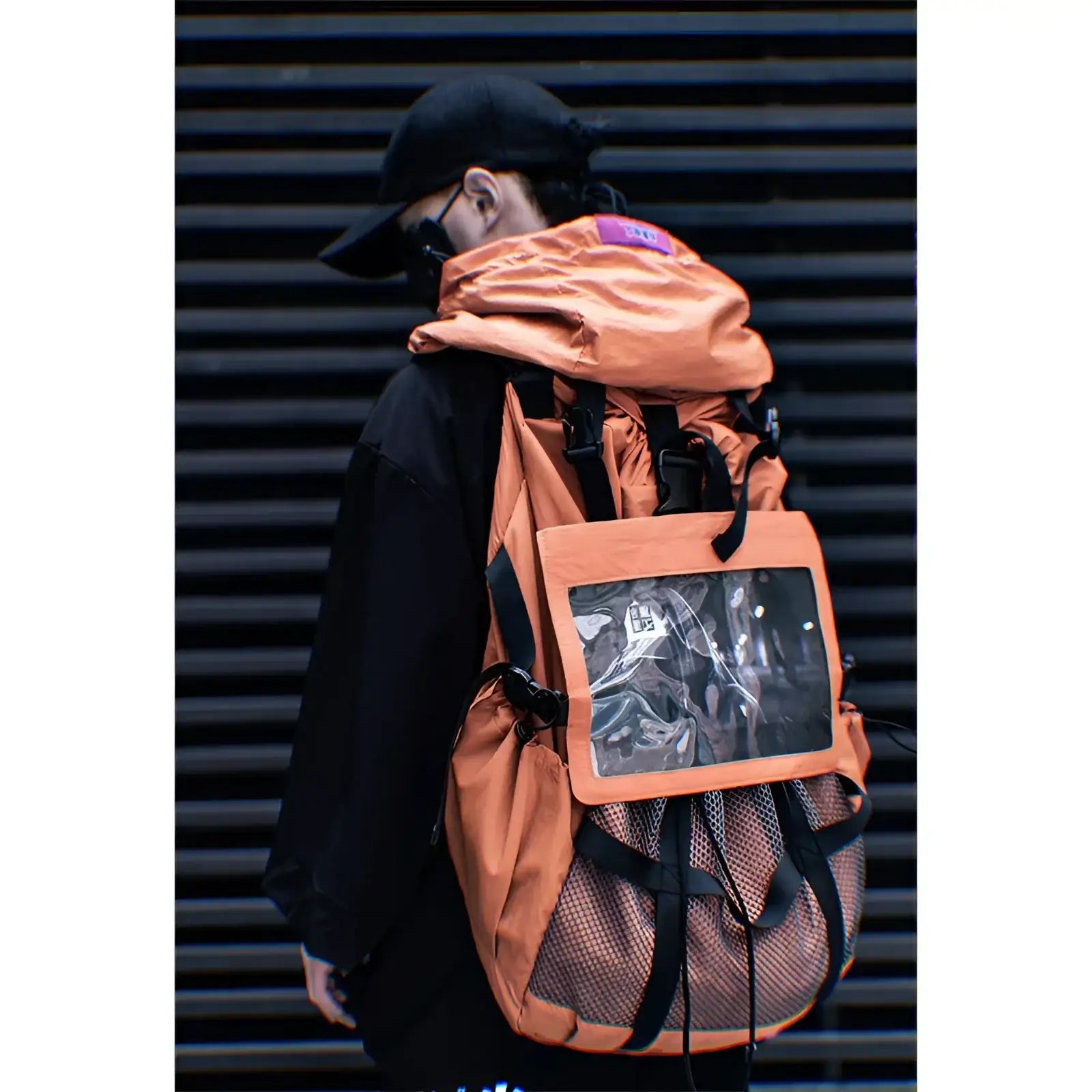 Techwear Wodoodporny plecak na kurtkę GZ126065