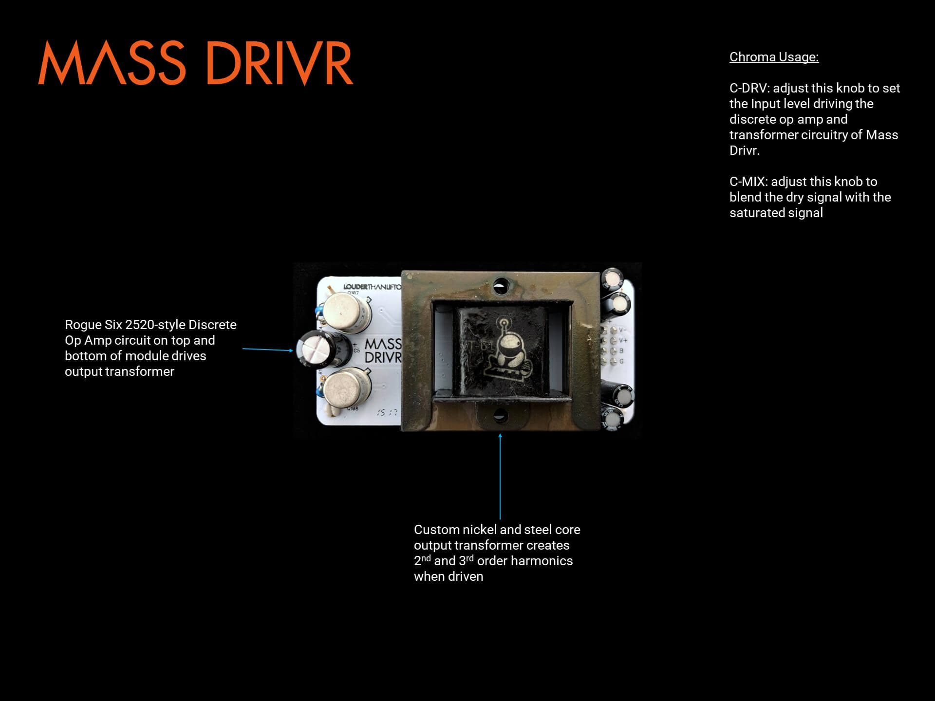 Mass Drivr Manual