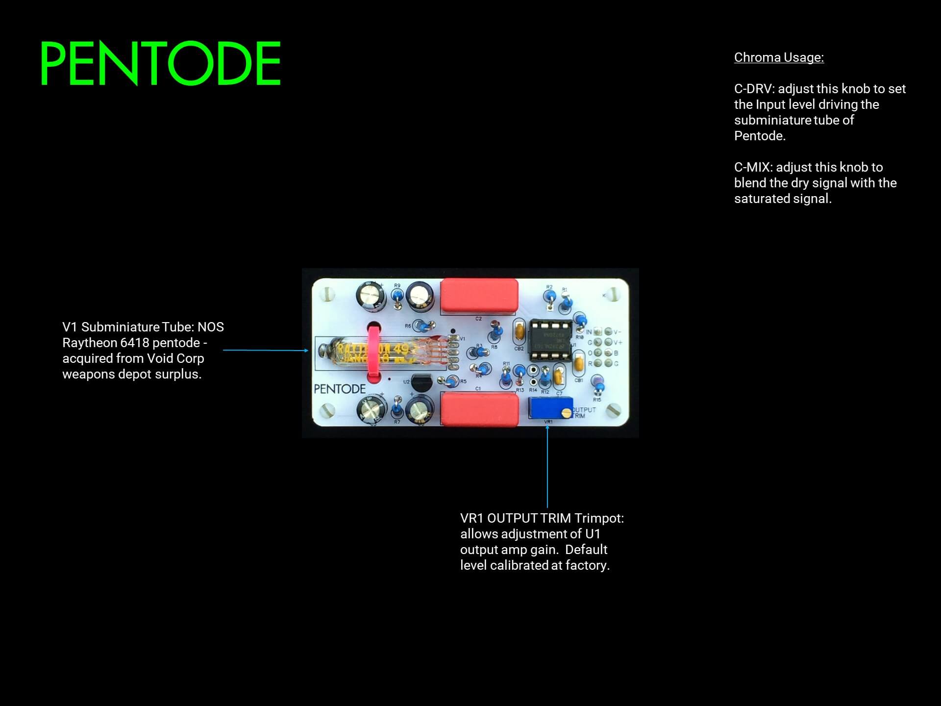 Pentode Manual