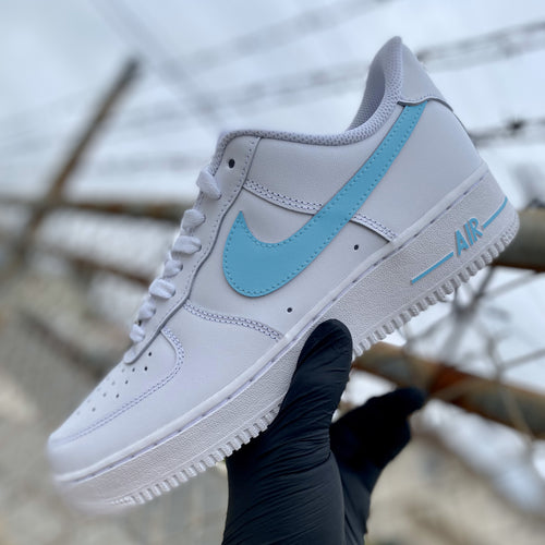 Custom Colored Air Force 1 Drip Swooshes – Shoe Fury