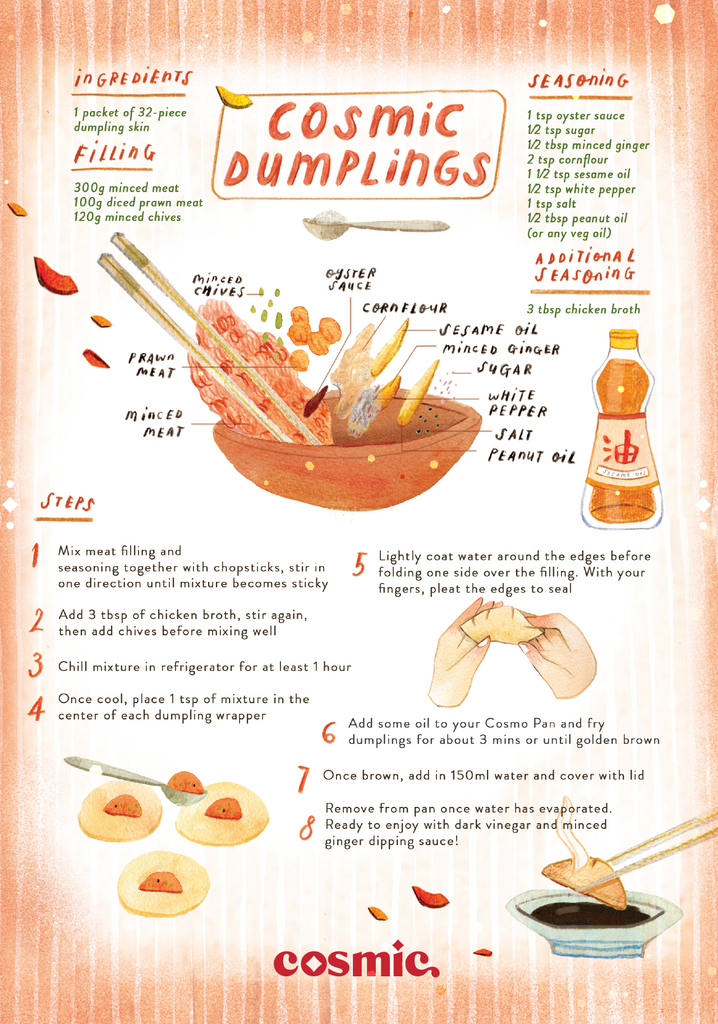 Cosmic Dumplings Recipe