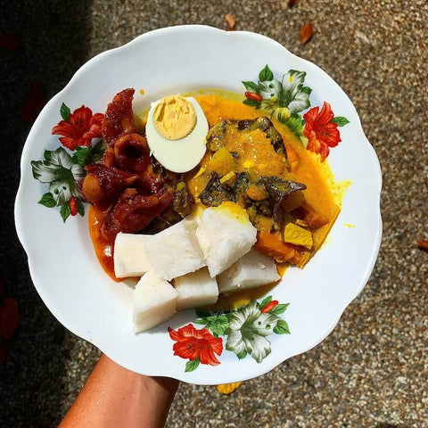 Lontong Kuah Lodeh.