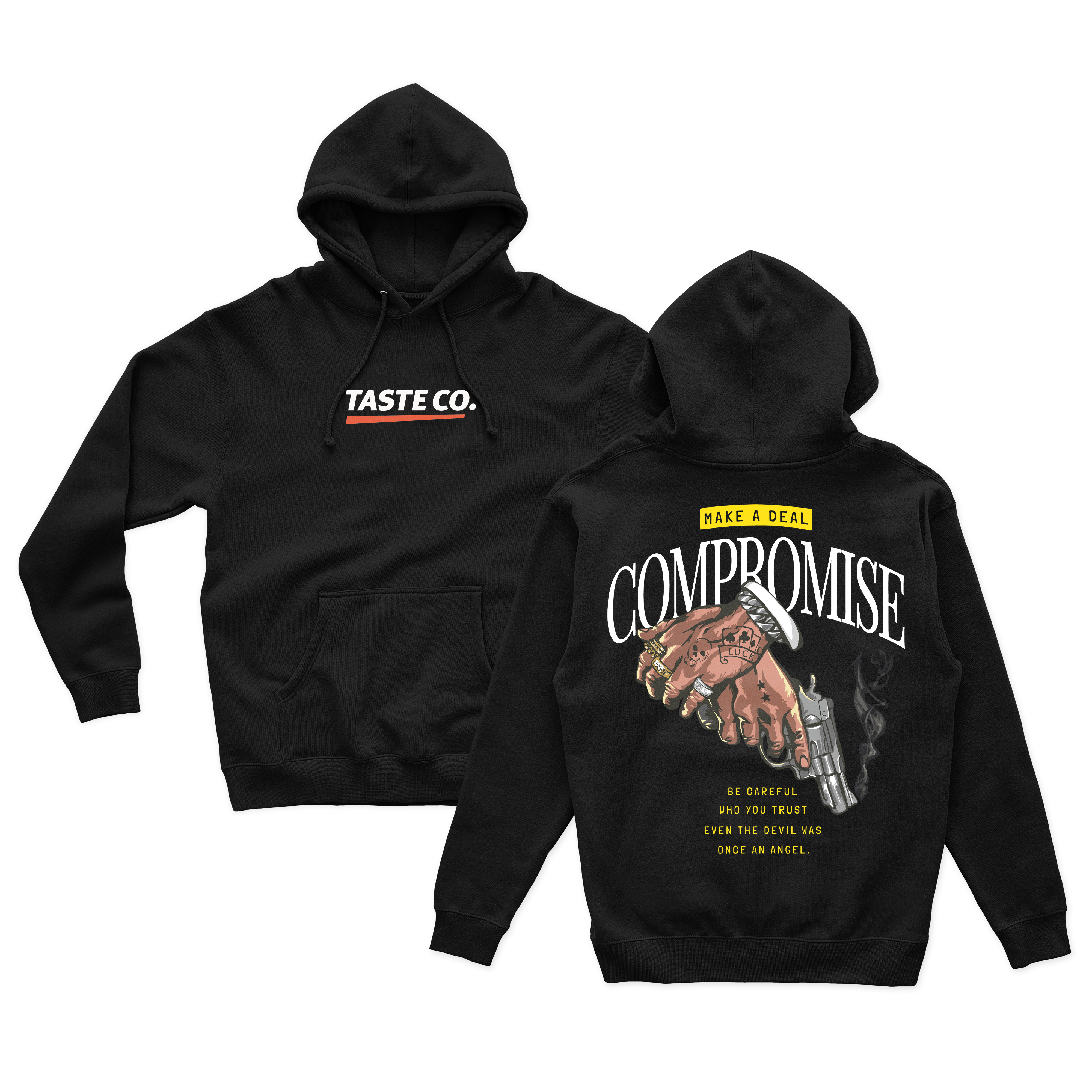 Compromise Graphic Hoodie - STREETWEAR