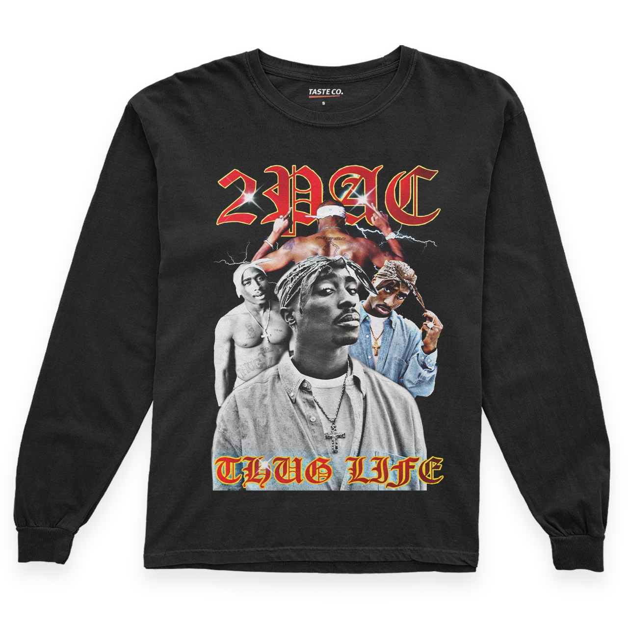 2PAC THUG LIFE GRAPHIC SWEATSHIRT - STREETWEAR