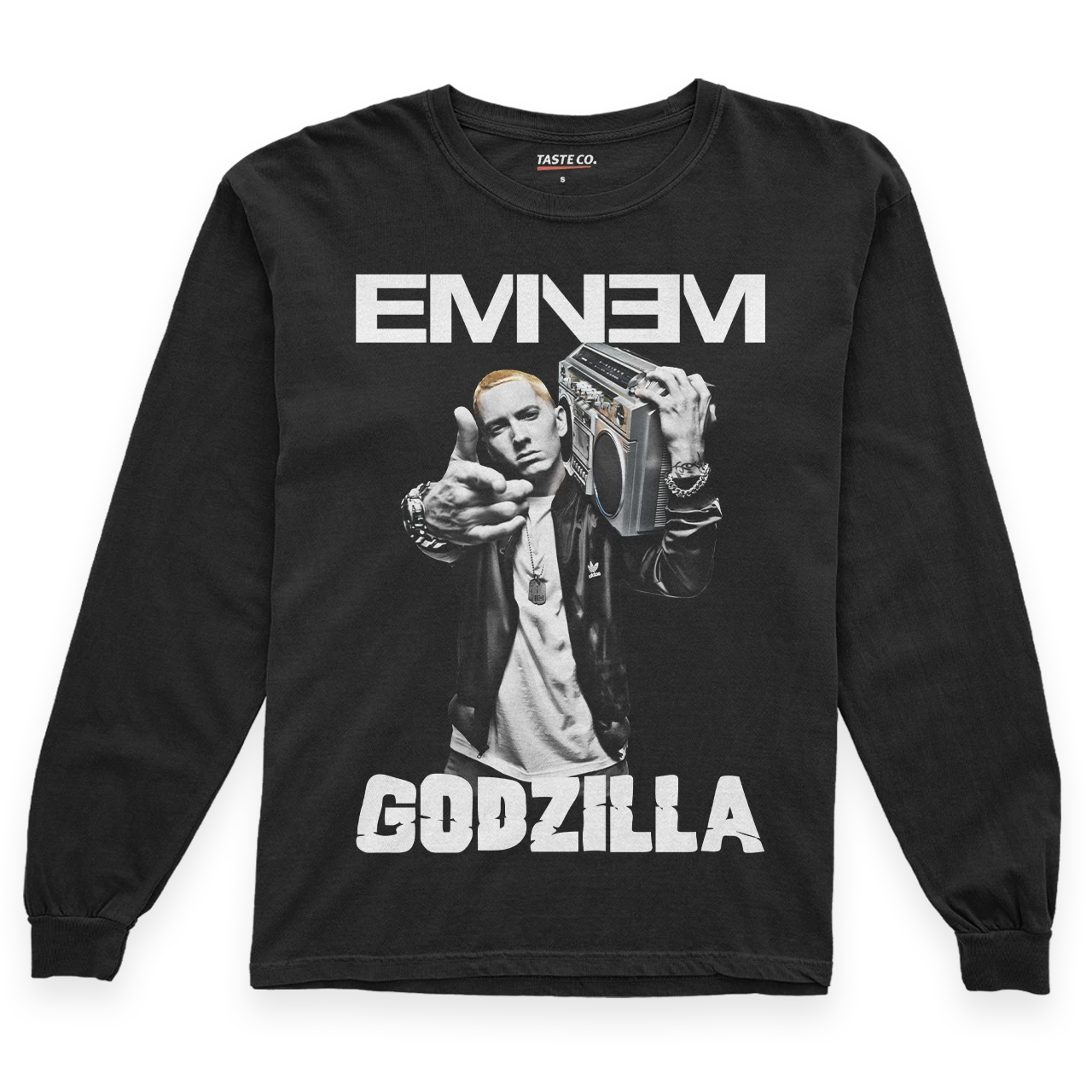 EMINEM GODZILLA GRAPHIC SWEATSHIRT - STREETWEAR