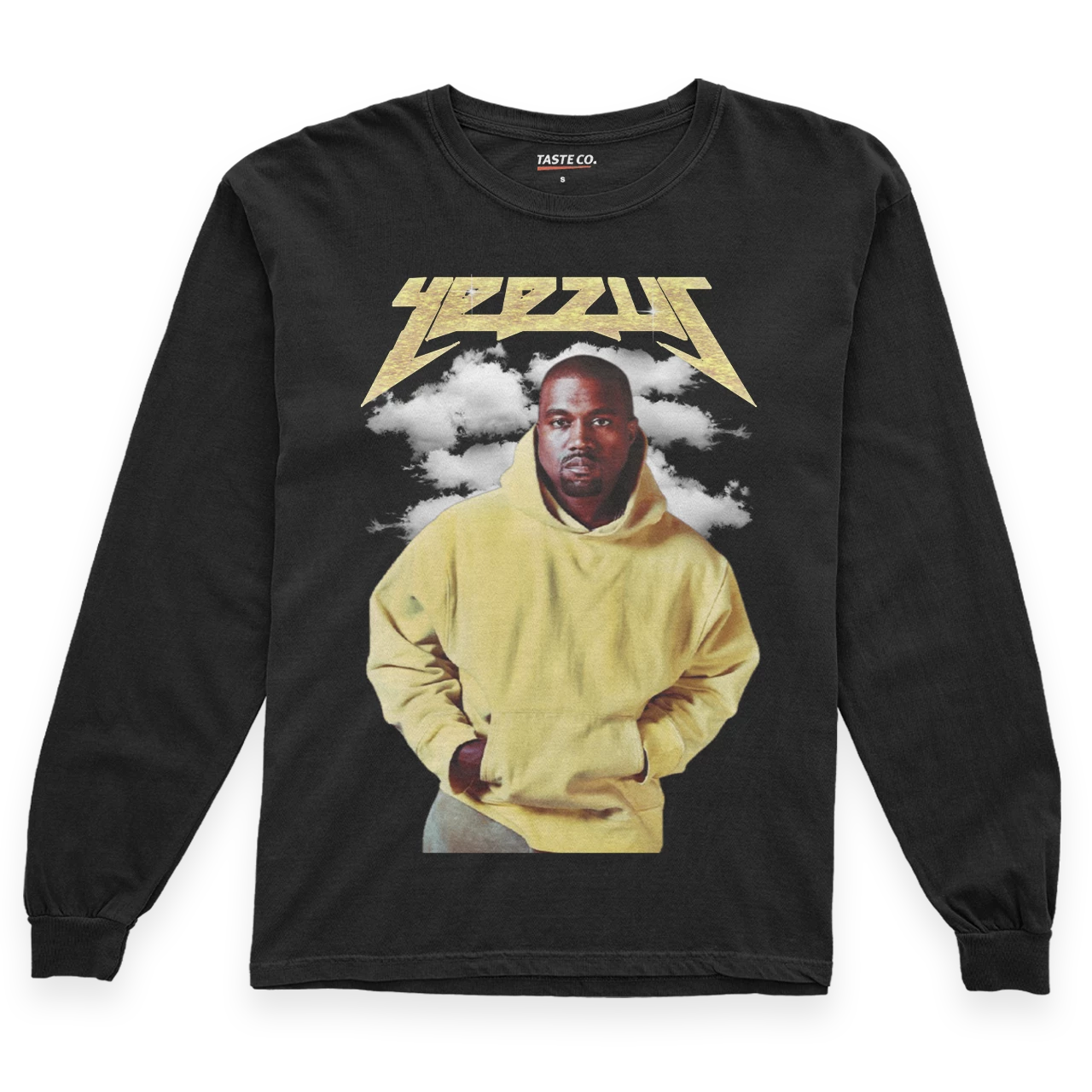 YEEZUS YELLOW GRAPHIC SWEATSHIRT - STREETWEAR