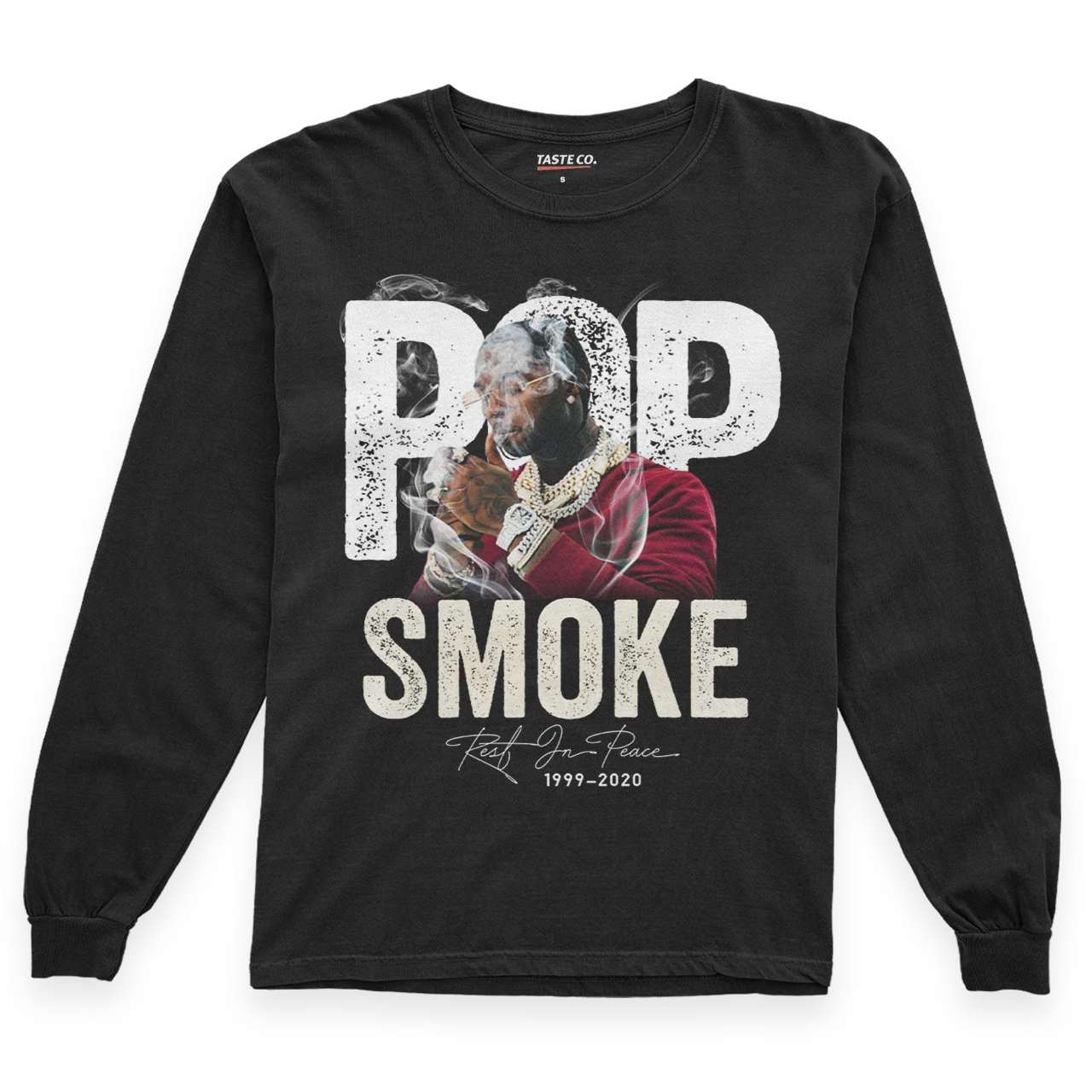 POP SMOKE GRAPHIC SWEATSHIRT - STREETWEAR