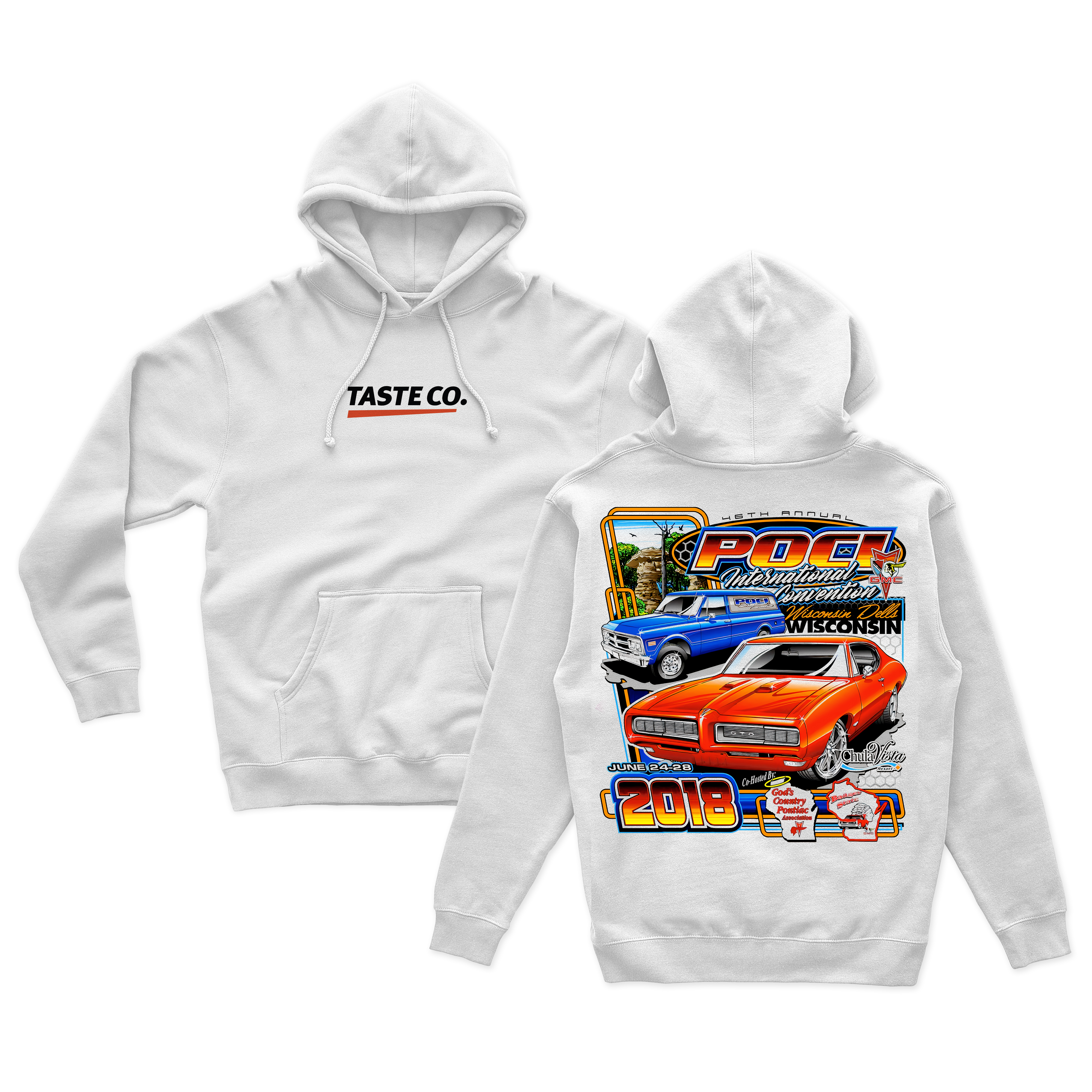 Wisconsin Gto Graphic Hoodie - STREETWEAR