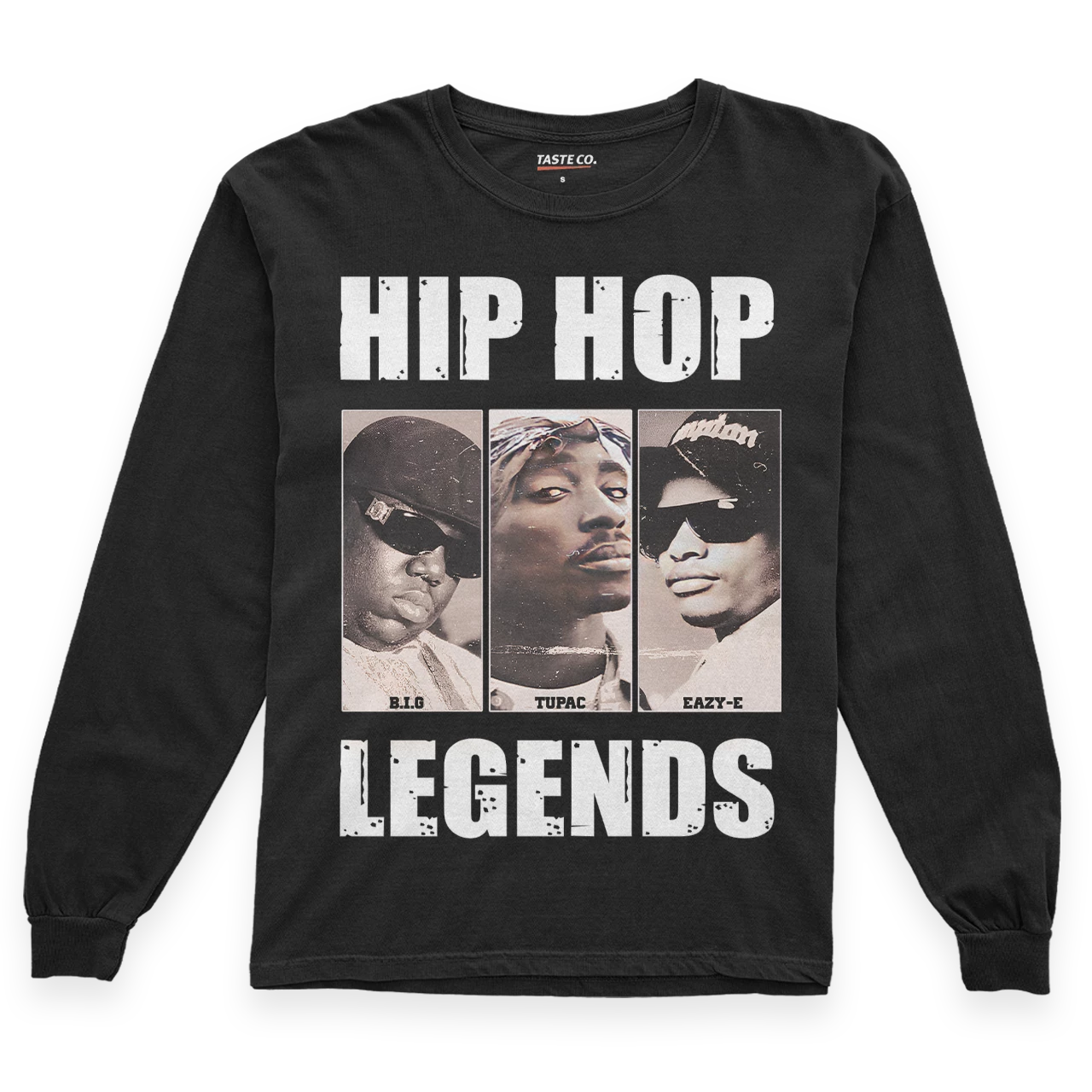 HIPHOP-LEGENDS GRAPHIC SWEATSHIRT - STREETWEAR