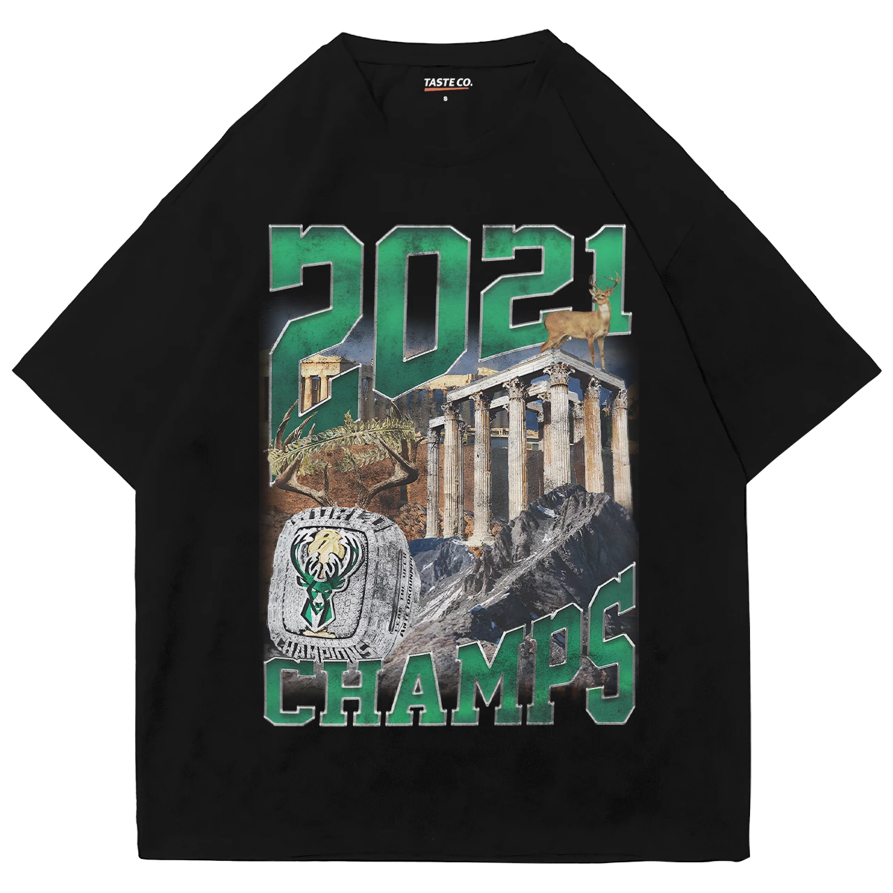 NBA2021Champs - Graphic Tee - STREETWEAR