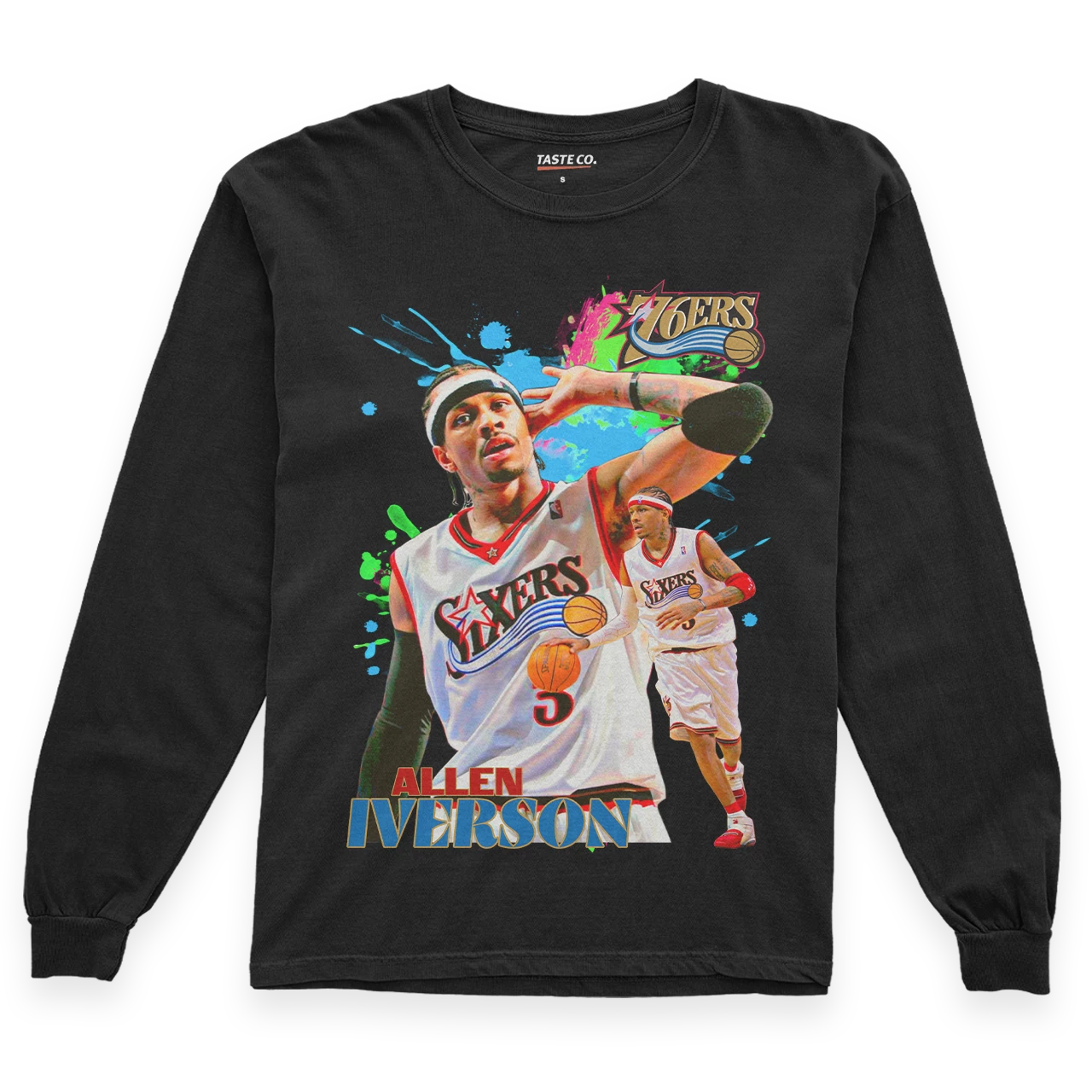 ALLEN IVERSON GRAPHIC SWEATSHIRT - STREETWEAR