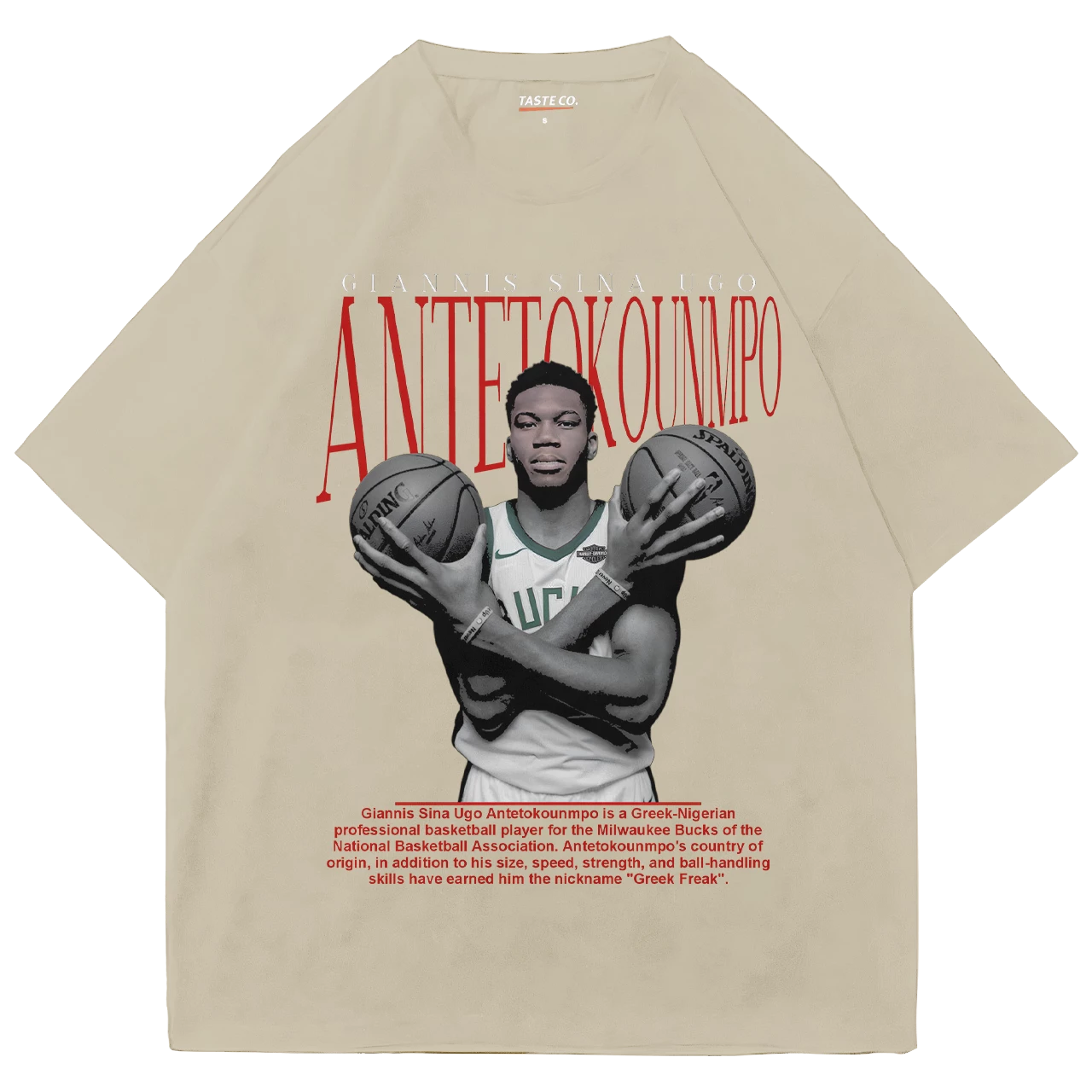 Giannis Sina Ugo - Graphic Tee - STREETWEAR