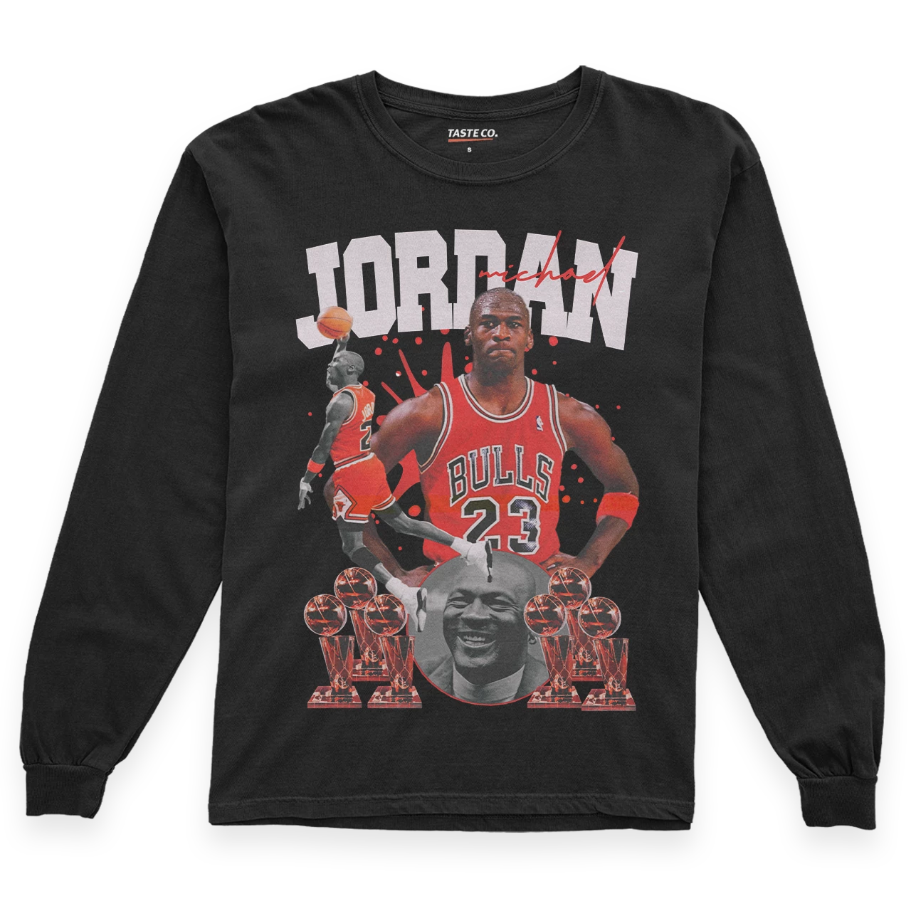 MICHAEL JORDAN 5 GRAPHIC SWEATSHIRT - STREETWEAR